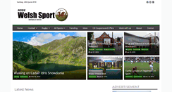Desktop Screenshot of insidewelshsport.co.uk